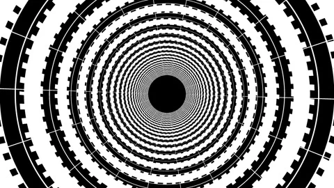 Dynamic Industrial Machine Rings Stock Footage 291054377