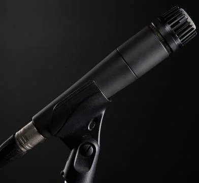 Dynamic Instrument Microphone Stock Photos