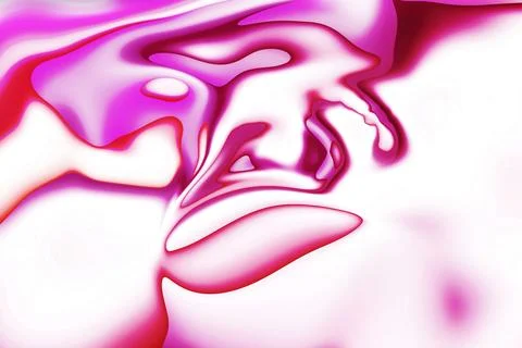 Dynamic interplay of color and fluidity in liquid bright backdrop with viol.. Illustrazione stock