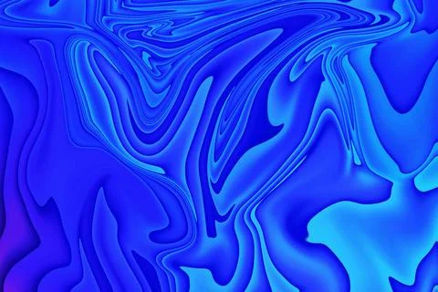 Dynamic interplay of color and form in abstract creative of blue marble pag.. Stock Photos
