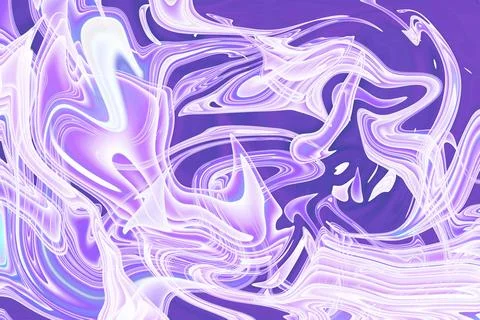 Dynamic interplay of colors fluidity and digital forms abstract multicolore.. Stock Illustration