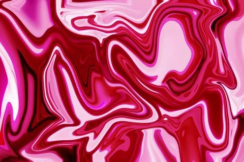 Dynamic interplay of colors, fluidity, and artistic forms with abstract geo.. Stock Illustration