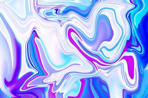 Dynamic interplay of colors, fluidity, and allure in fusion of art and tech.. Stock Photos