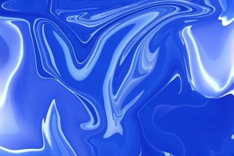 Dynamic interplay of colors, marbled textures, and artistic forms in hand-p.. Stock Illustration