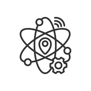 Dynamic IP address icon in line design. Dynamic, IP, address, network, internet Stock Illustration