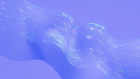Dynamic Iridescent Motion Background Loop Animated Stock Footage 321351907