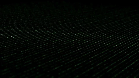 Dynamic Isometric lightning lines green Vidéo 104096704