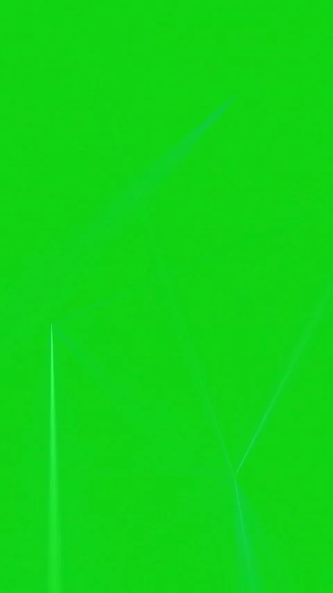Dynamic laser light show effects on chroma key green screen Stock Footage 339044110