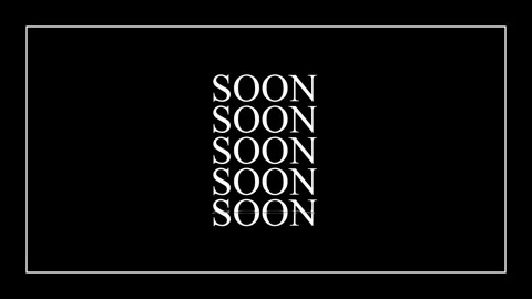 Dynamic Launching Soon Typography Visual Stock Footage 303295198