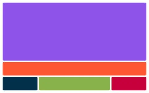 Dynamic layout grid template collection for innovative visual and digital a.. Stock Illustration
