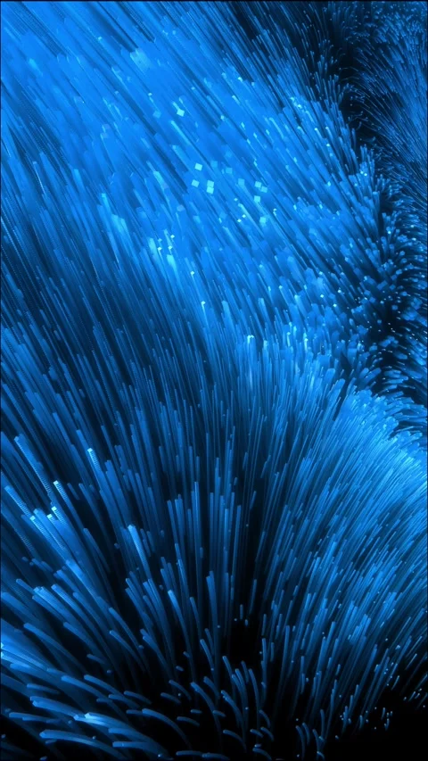 Dynamic light particle animation, abstract 4K   Stock Footage 315890558