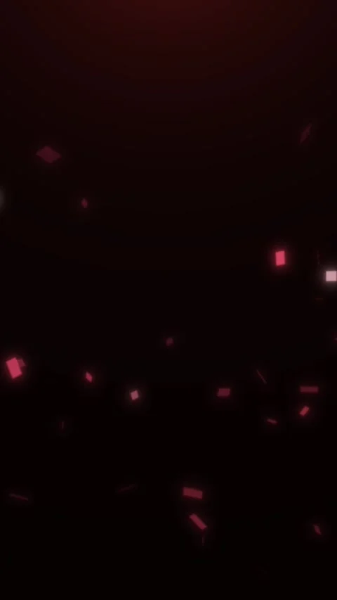 Dynamic light particles move gracefully in a colorful display Stock Footage 312282493