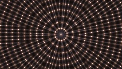 Dynamic Light Pattern of Concentric Circular Rays Radiating Outward Stock Illustration