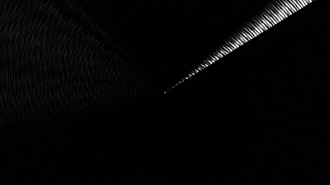Dynamic light patterns create abstract art in black setting Stock Footage 339456494