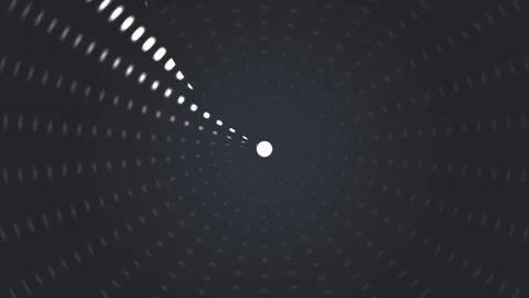 Dynamic light patterns creating visual effects in dark Stock Footage 339326544