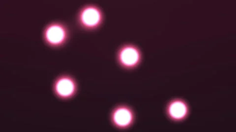 Dynamic light shapes moving in colorful space background Stock Footage 337968997