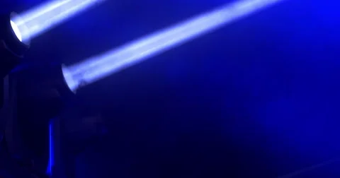 Dynamic Light Show On Stage Stock Footage 62316302