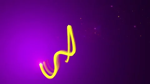 Dynamic light streak elements with stardust  - 4K Resolution Ultra HD Stock Footage 41645922