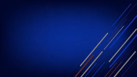 Dynamic light streaks forming abstract patterns against a deep blue cosmic .. Illustrazione stock