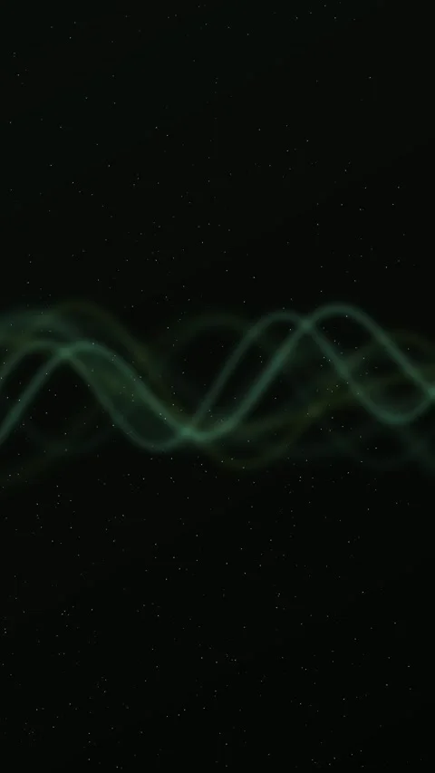 Dynamic light wave animation for technology and innovation projects Stock Footage 327625440