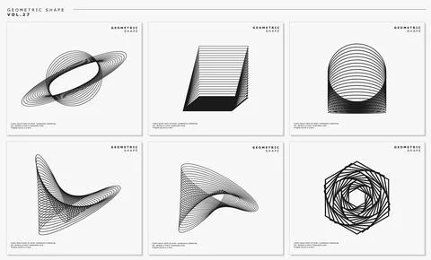 Dynamic line abstract design vector template. Modern digital line logo graphic. Stock Illustration