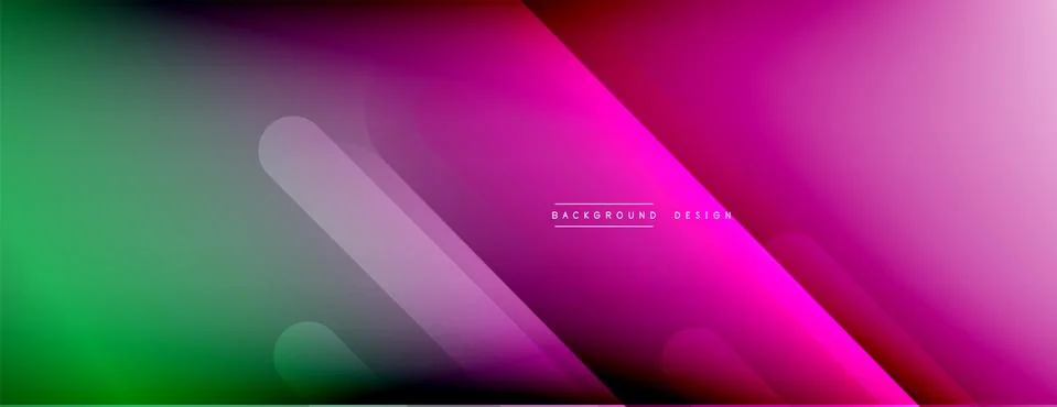 Dynamic lines abstract background. 3D shadow effects and fluid gradients. Modern Stock Illustration