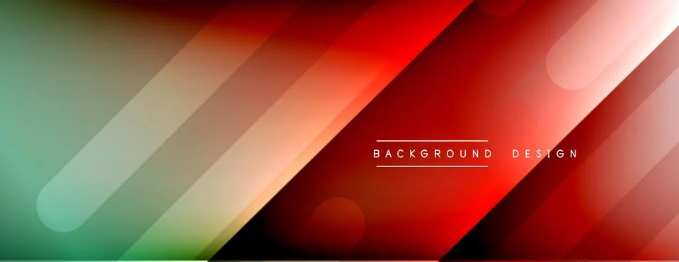 Dynamic lines abstract background. 3D shadow effects and fluid gradients. Modern 스톡 일러스트