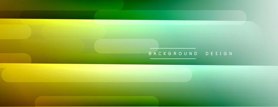 Dynamic lines abstract background. 3D shadow effects and fluid gradients. Modern Stock Illustration