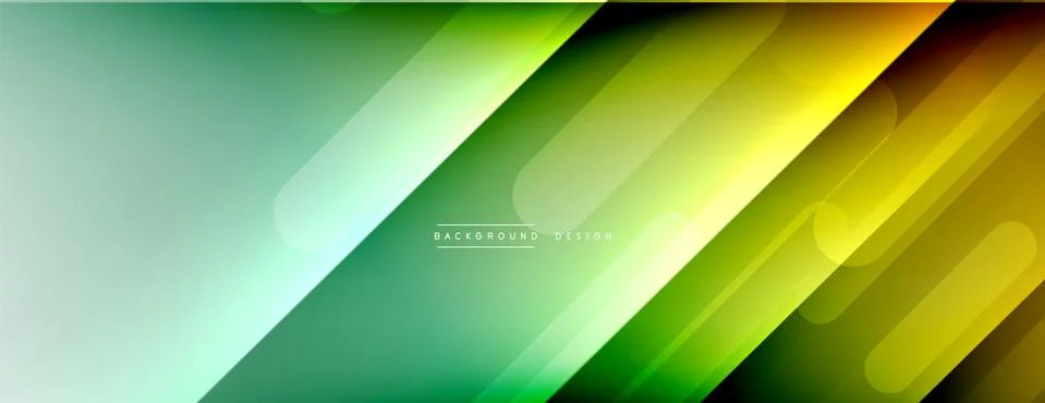 Dynamic lines abstract background. 3D shadow effects and fluid gradients. Modern Stock Illustration