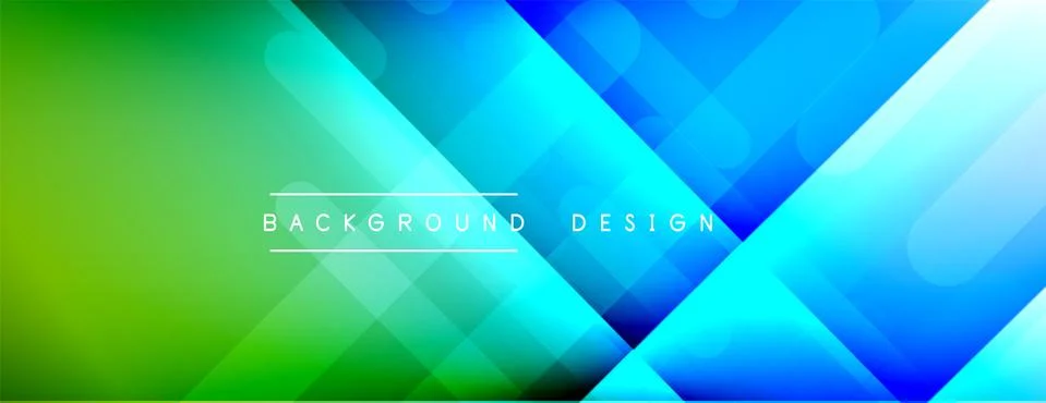 Dynamic lines abstract background. 3D shadow effects and fluid gradients. Modern Stock Illustration