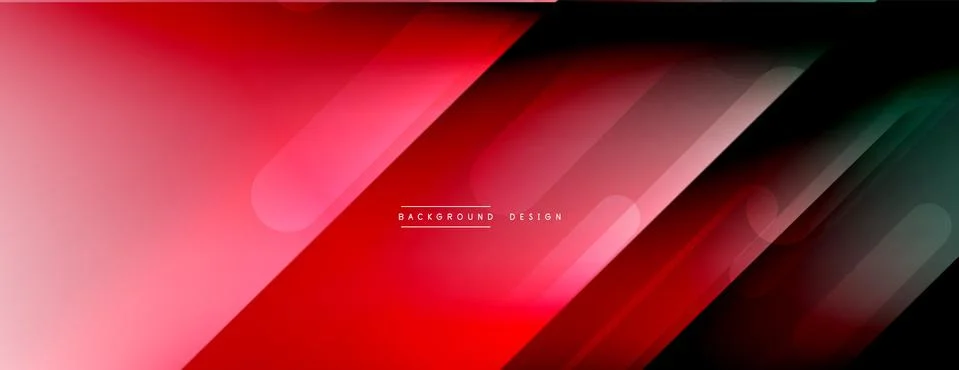 Dynamic lines abstract background. 3D shadow effects and fluid gradients. Modern Stock Illustration