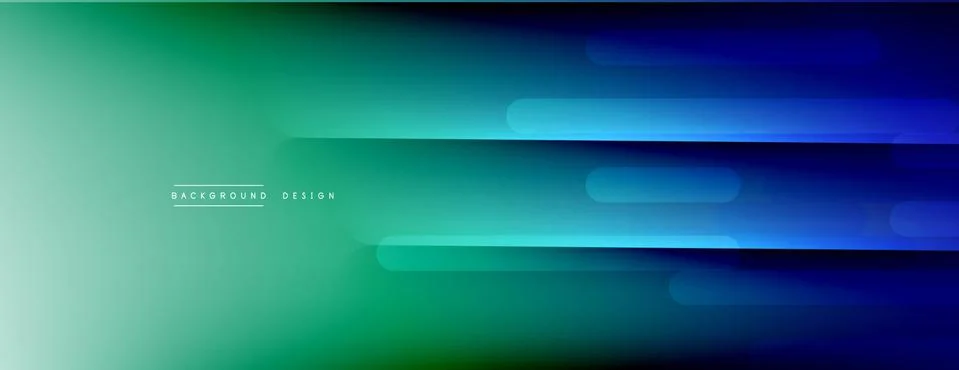Dynamic lines abstract background. 3D shadow effects and fluid gradients. Modern Illustrazione stock