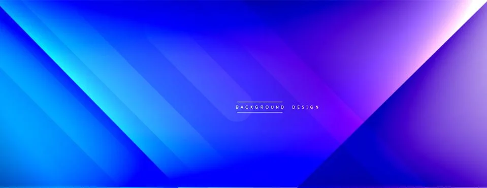 Dynamic lines abstract background. 3D shadow effects and fluid gradients. Modern Illustrazione stock