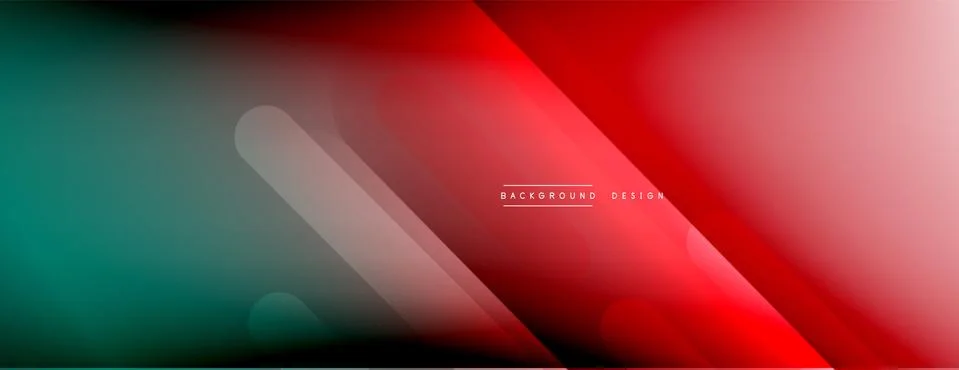 Dynamic lines abstract background. 3D shadow effects and fluid gradients. Modern Illustrazione stock