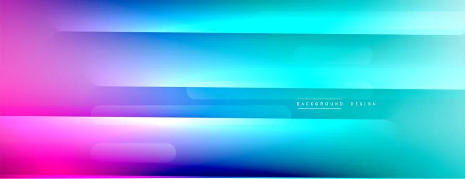 Dynamic lines abstract background. 3D shadow effects and fluid gradients. Modern Illustrazione stock
