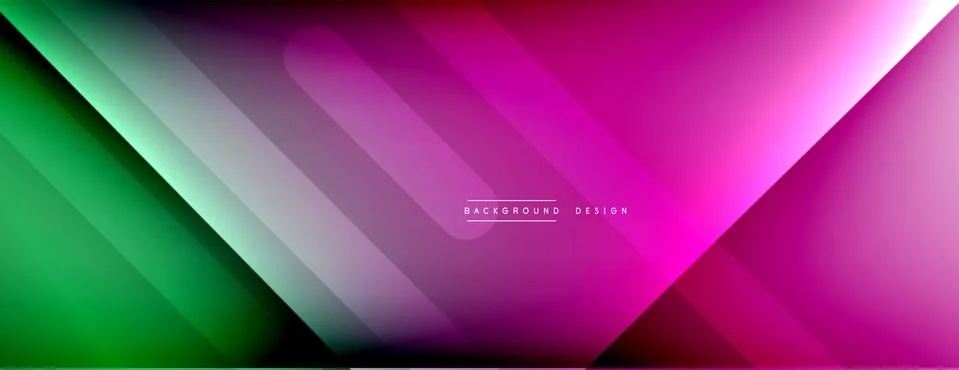 Dynamic lines abstract background. 3D shadow effects and fluid gradients. Modern 스톡 일러스트