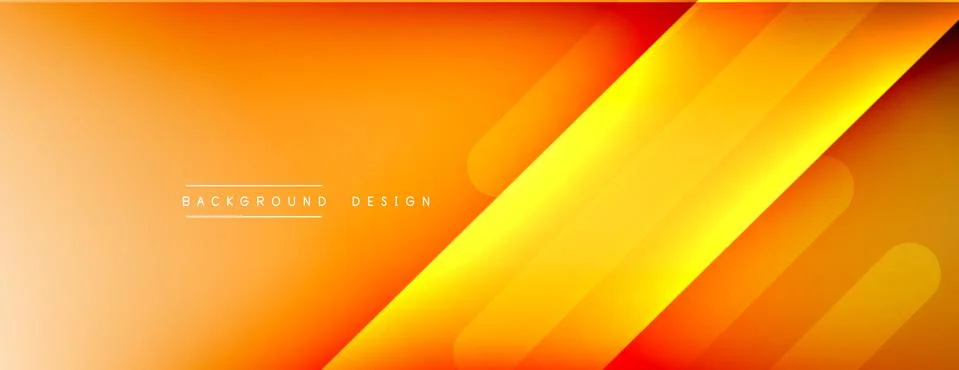 Dynamic lines abstract background. 3D shadow effects and fluid gradients. Modern イラスト素材