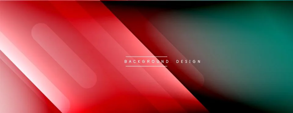 Dynamic lines abstract background. 3D shadow effects and fluid gradients. Modern Illustrazione stock