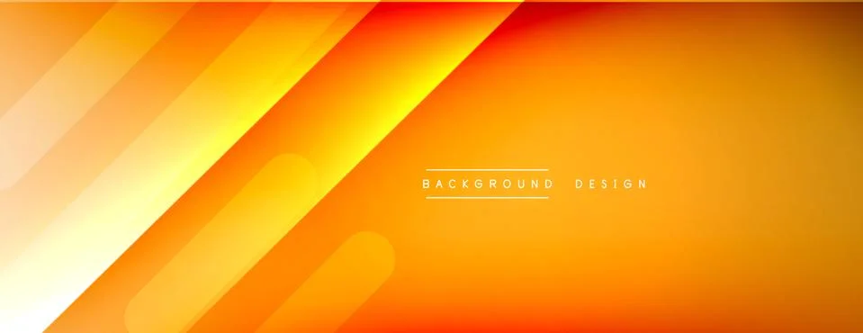 Dynamic lines abstract background. 3D shadow effects and fluid gradients. Modern Illustrazione stock