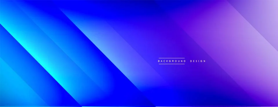 Dynamic lines abstract background. 3D shadow effects and fluid gradients. Modern イラスト素材