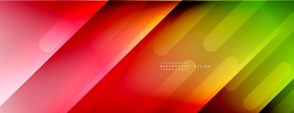 Dynamic lines abstract background. 3D shadow effects and fluid gradients. Modern イラスト素材