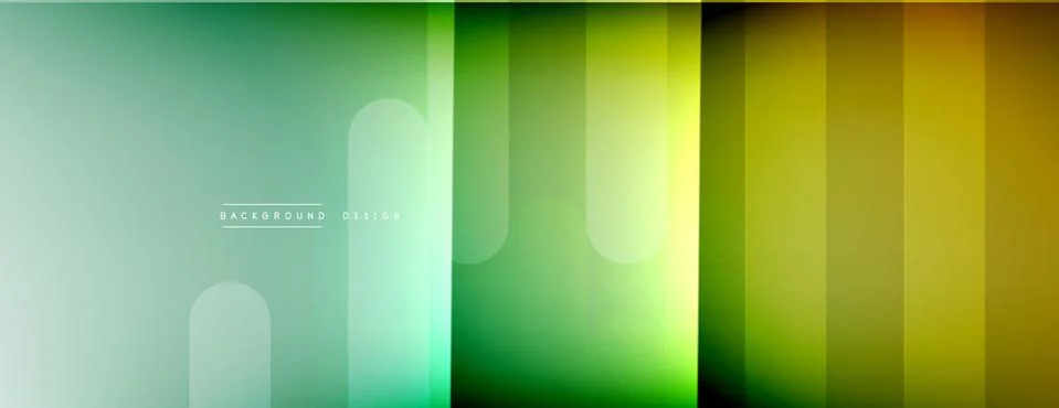 Dynamic lines abstract background. 3D shadow effects and fluid gradients. Modern Illustrazione stock