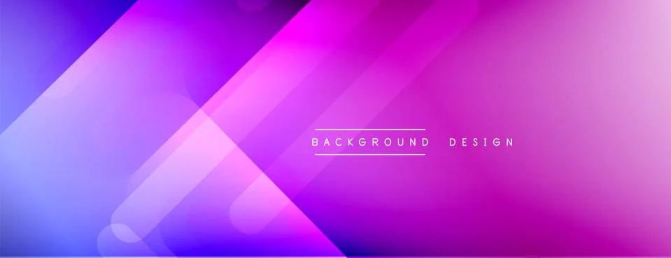 Dynamic lines abstract background. 3D shadow effects and fluid gradients. Modern Stock Illustration
