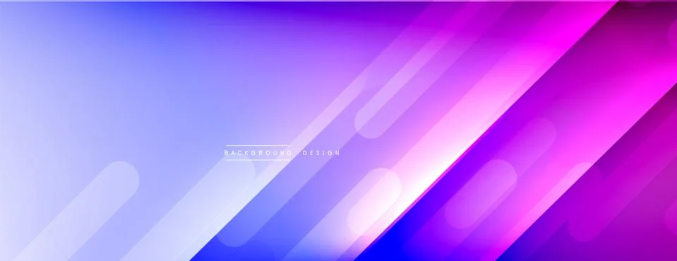 Dynamic lines abstract background. 3D shadow effects and fluid gradients. Modern Illustrazione stock