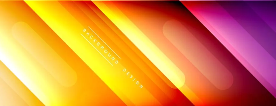 Dynamic lines abstract background. 3D shadow effects and fluid gradients. Modern 스톡 일러스트