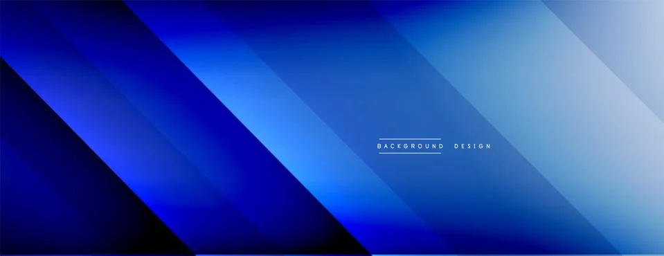 Dynamic lines abstract background. 3D shadow effects and fluid gradients. Modern Illustrazione stock