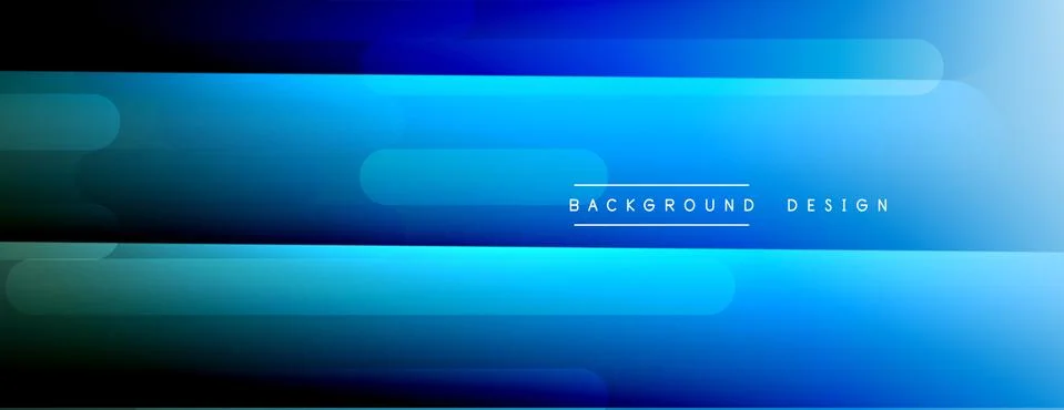 Dynamic lines abstract background. 3D shadow effects and fluid gradients. Modern 스톡 일러스트