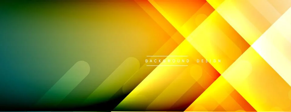 Dynamic lines abstract background. 3D shadow effects and fluid gradients. Modern Illustrazione stock