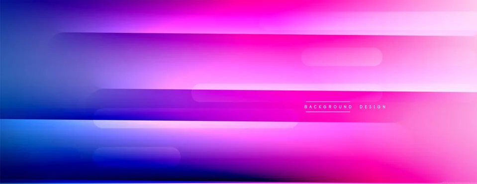 Dynamic lines abstract background. 3D shadow effects and fluid gradients. Modern Stock Illustration