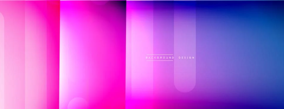 Dynamic lines abstract background. 3D shadow effects and fluid gradients. Modern Illustrazione stock